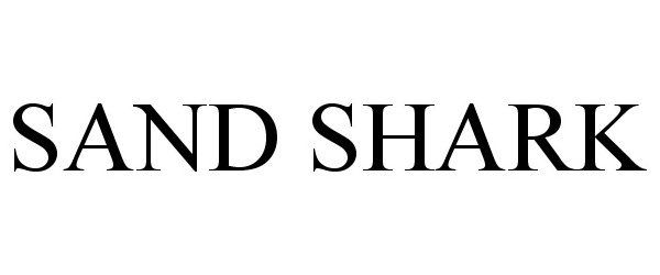Trademark Logo SAND SHARK