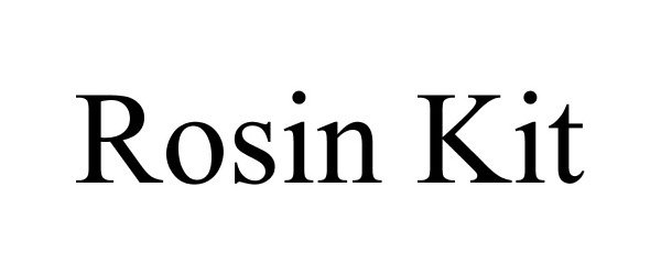  ROSIN KIT