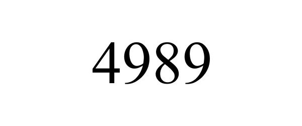  4989