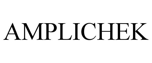 Trademark Logo AMPLICHEK