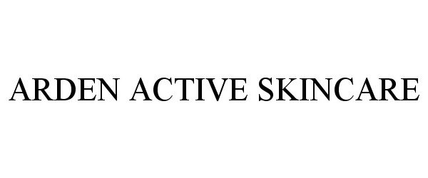  ARDEN ACTIVE SKINCARE