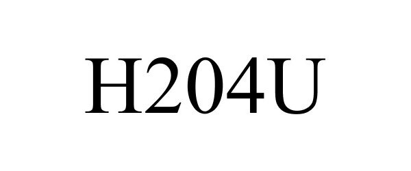 Trademark Logo H204U