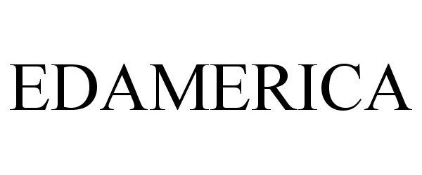 Trademark Logo EDAMERICA