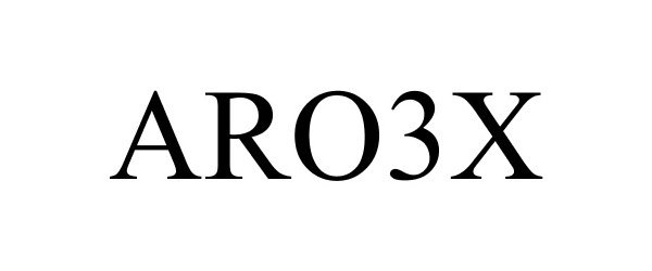 Trademark Logo ARO3X