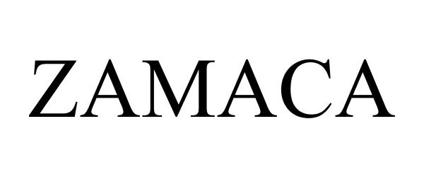 Trademark Logo ZAMACA