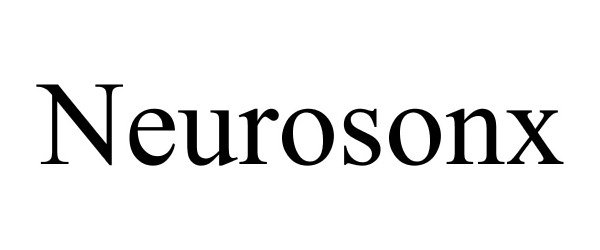 Trademark Logo NEUROSONX