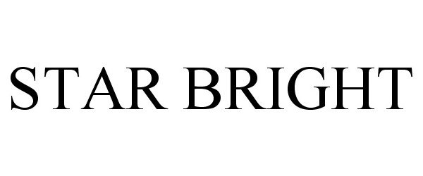 Trademark Logo STAR BRIGHT