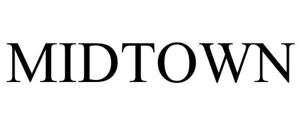 Trademark Logo MIDTOWN