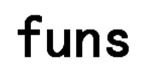 Trademark Logo FUNS