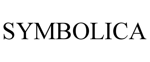Trademark Logo SYMBOLICA