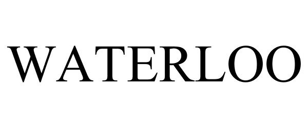 Trademark Logo WATERLOO