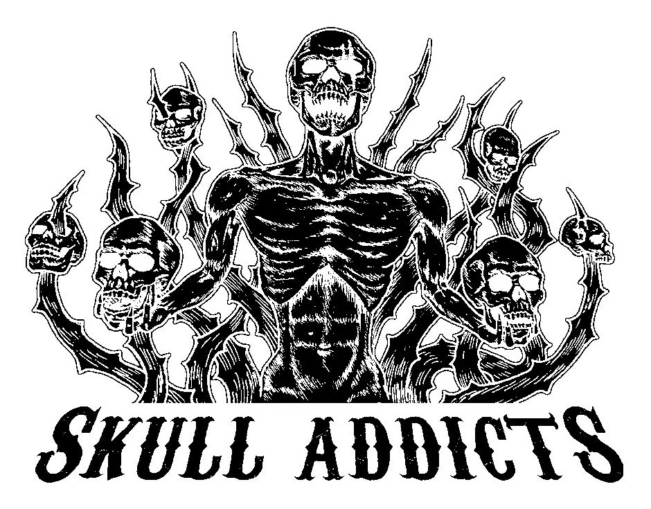 Trademark Logo SKULL ADDICTS