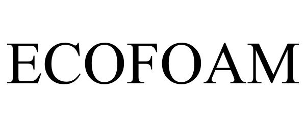 Trademark Logo ECOFOAM