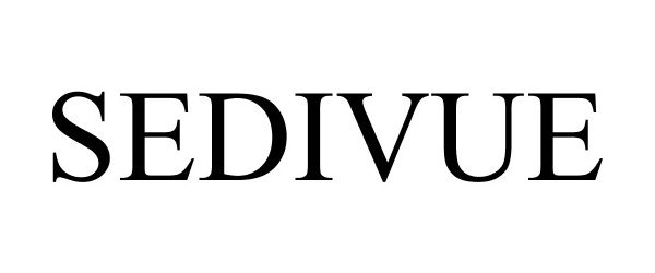 Trademark Logo SEDIVUE