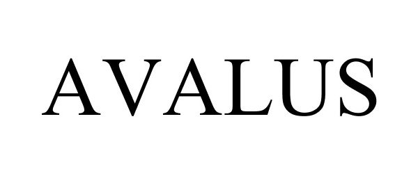Trademark Logo AVALUS