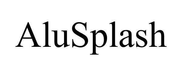  ALUSPLASH