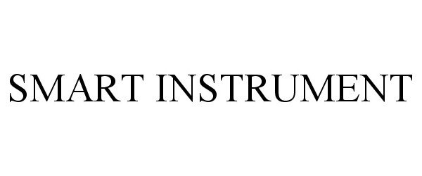 Trademark Logo SMART INSTRUMENT