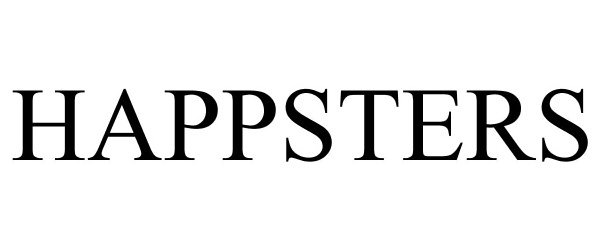 Trademark Logo HAPPSTERS