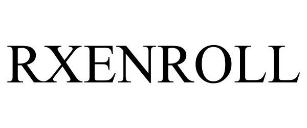 Trademark Logo RXENROLL
