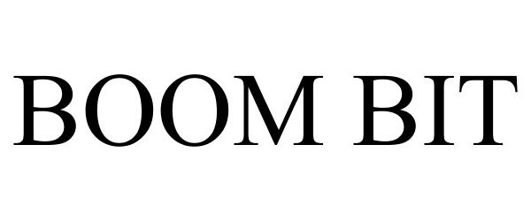 Trademark Logo BOOM BIT