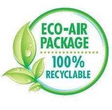  ECO-AIR PACKAGE 100% RECYCLABLE