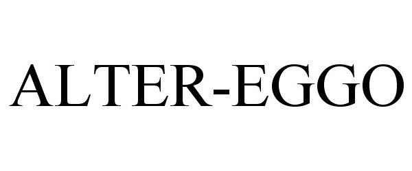 Trademark Logo ALTER-EGGO