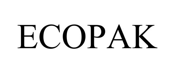 Trademark Logo ECOPAK