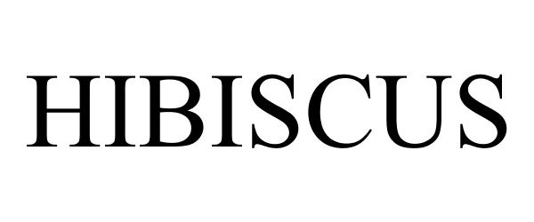 Trademark Logo HIBISCUS