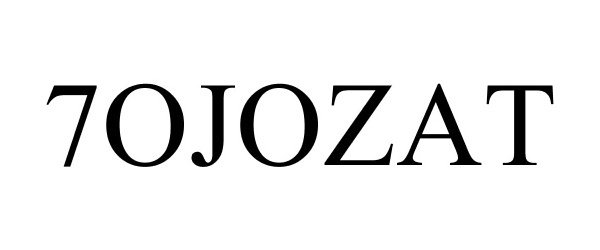 Trademark Logo 7OJOZAT