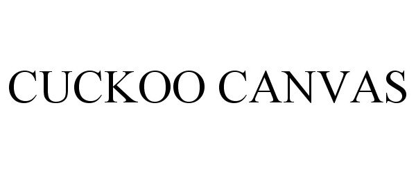 Trademark Logo CUCKOO CANVAS