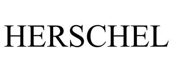 Trademark Logo HERSCHEL