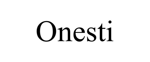  ONESTI