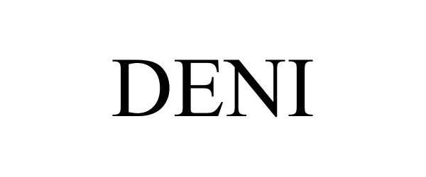 Trademark Logo DENI