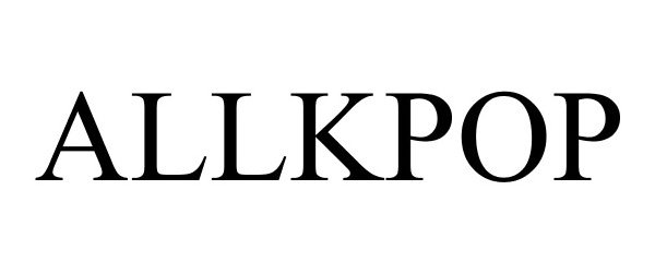 Trademark Logo ALLKPOP