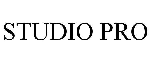 Trademark Logo STUDIO PRO