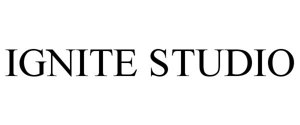 Trademark Logo IGNITE STUDIO