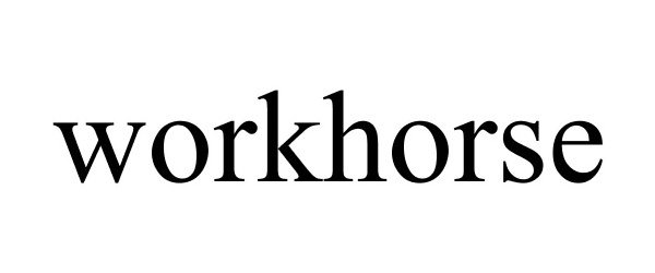 Trademark Logo WORKHORSE