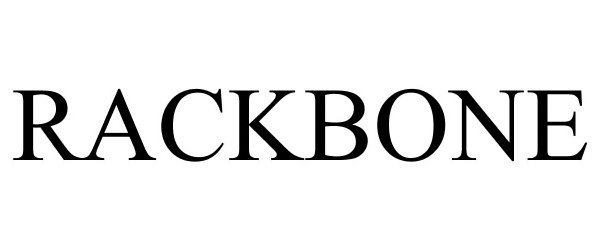 Trademark Logo RACKBONE