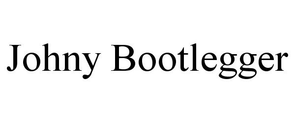 Trademark Logo JOHNY BOOTLEGGER