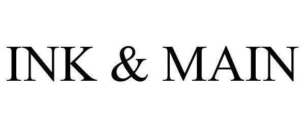 Trademark Logo INK & MAIN