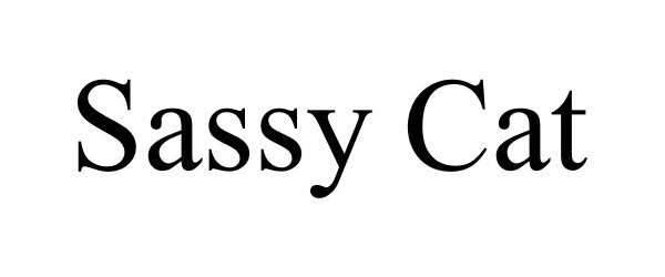 Trademark Logo SASSY CAT