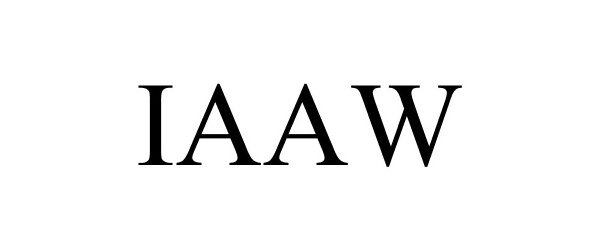 Trademark Logo IAAW