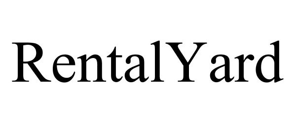 Trademark Logo RENTALYARD