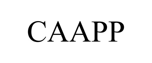 Trademark Logo CAAPP