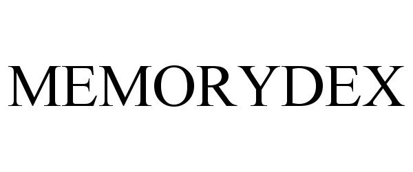 Trademark Logo MEMORYDEX