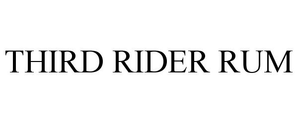 Trademark Logo THIRD RIDER