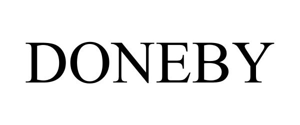 Trademark Logo DONEBY