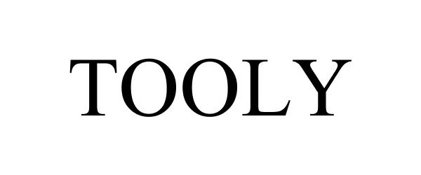 Trademark Logo TOOLY