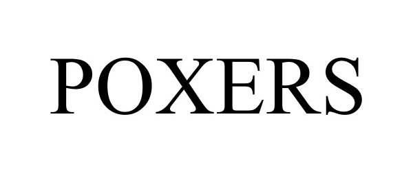 Trademark Logo POXERS