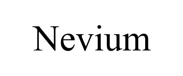 Trademark Logo NEVIUM